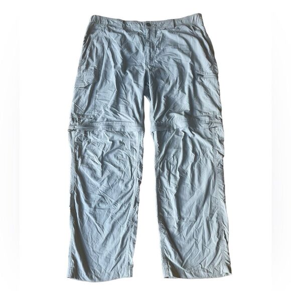 Columbia Mens Convertible Hiking Pants Omni Shade Sun Protection Size 40 - Picture 1 of 11